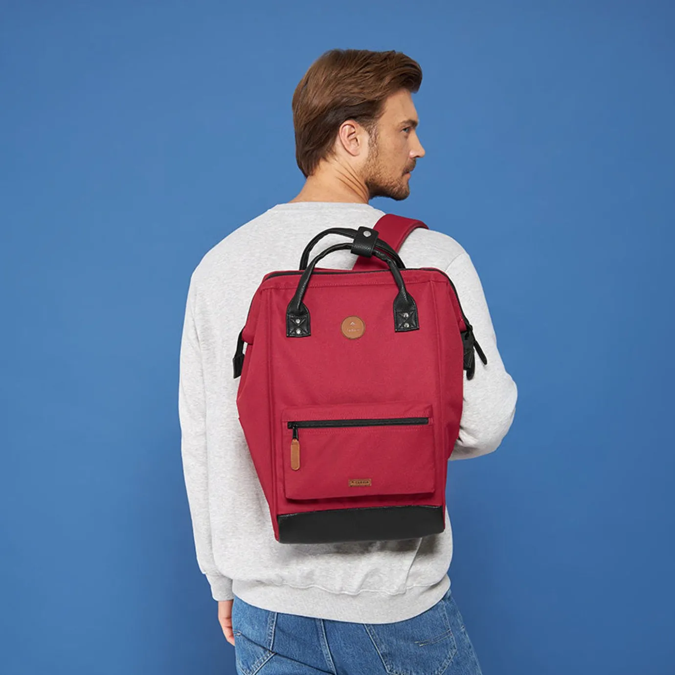 Large Adventurer | Cabaïa Adventurer Red Black