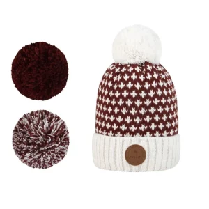 Polar Lined Beanies | Cabaïa Alaska Polar Red