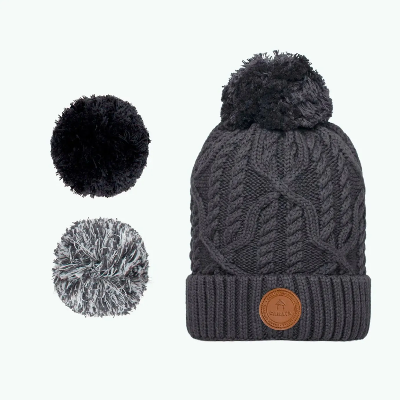 Green Beanies | Cabaïa Algonquin Black