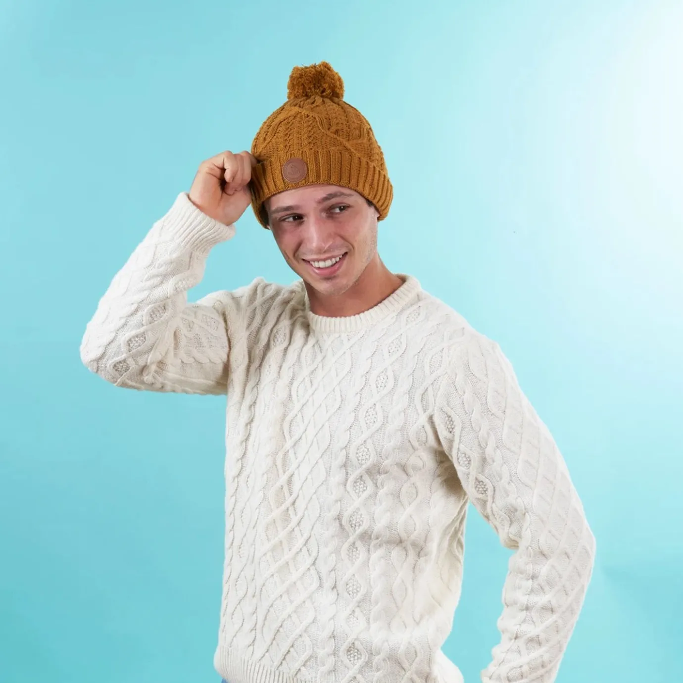 Green Beanies | Cabaïa Algonquin Mustard