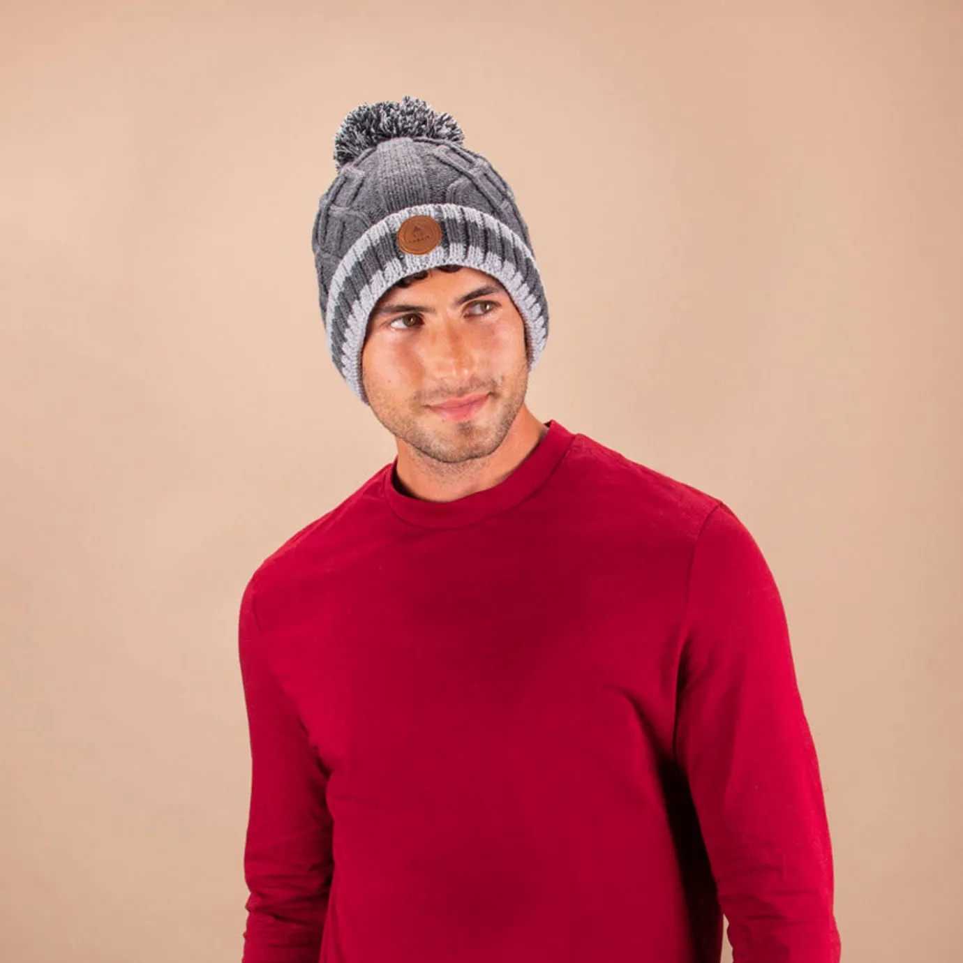 Polar Lined Beanies | Cabaïa Appletini New Polaire Grey