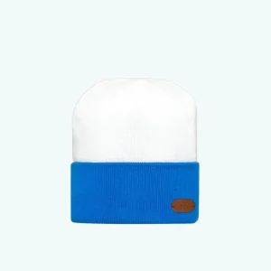 Beanies Without Bobbles | Cabaïa Arcata Sunset White Blue