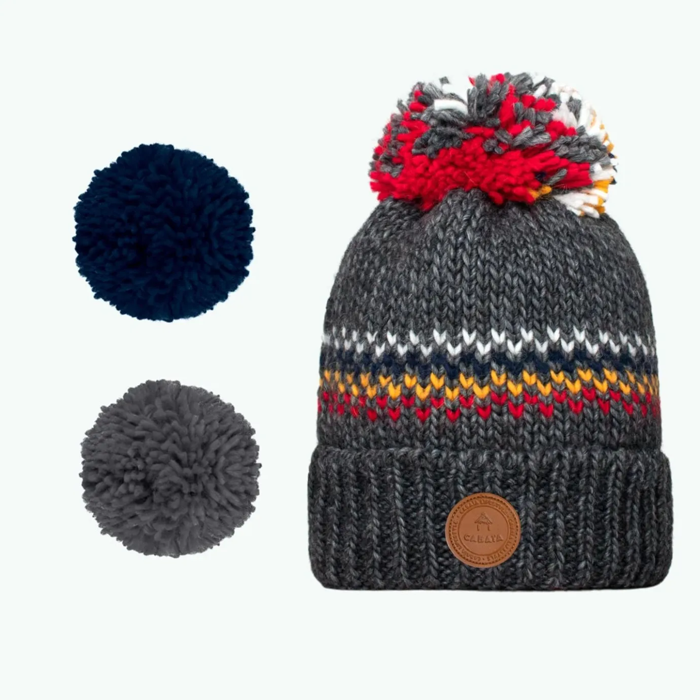 Woolen Beanies | Cabaïa Bamboo Polar Grey