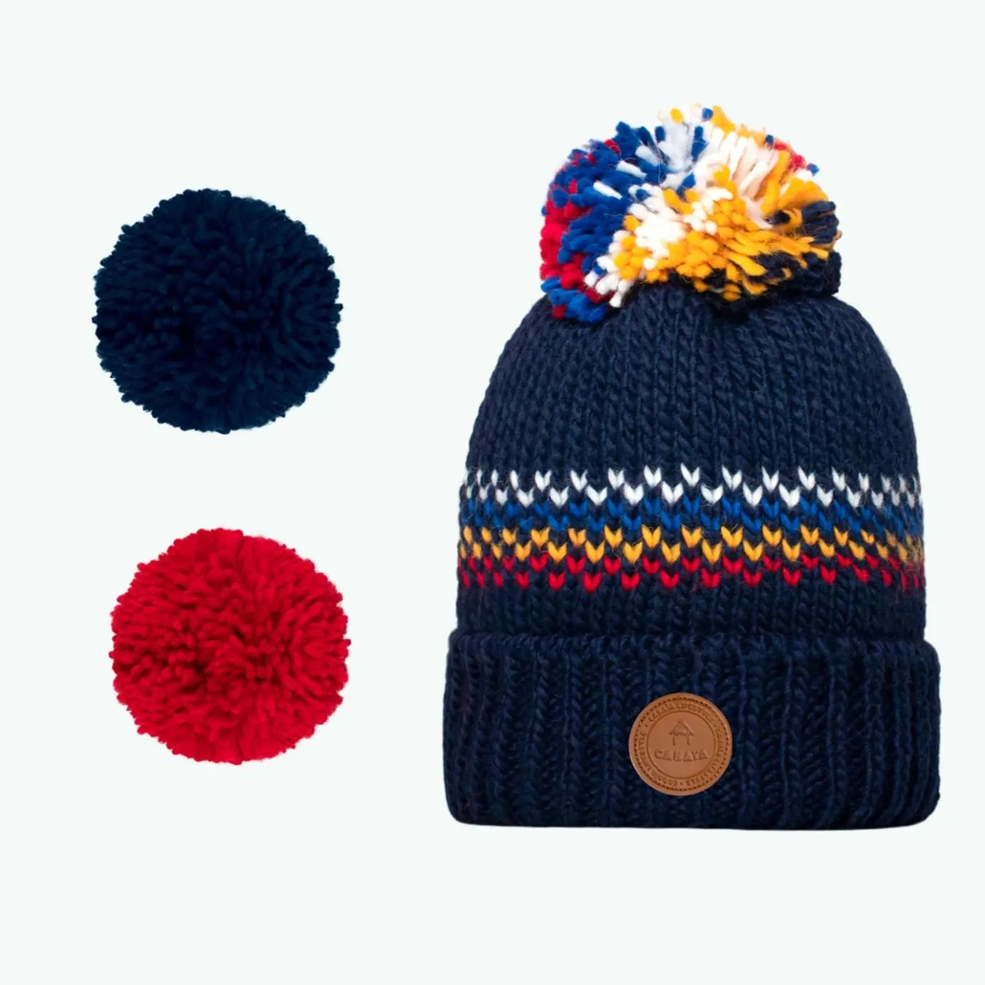 Woolen Beanies | Cabaïa Bamboo Polar Navy