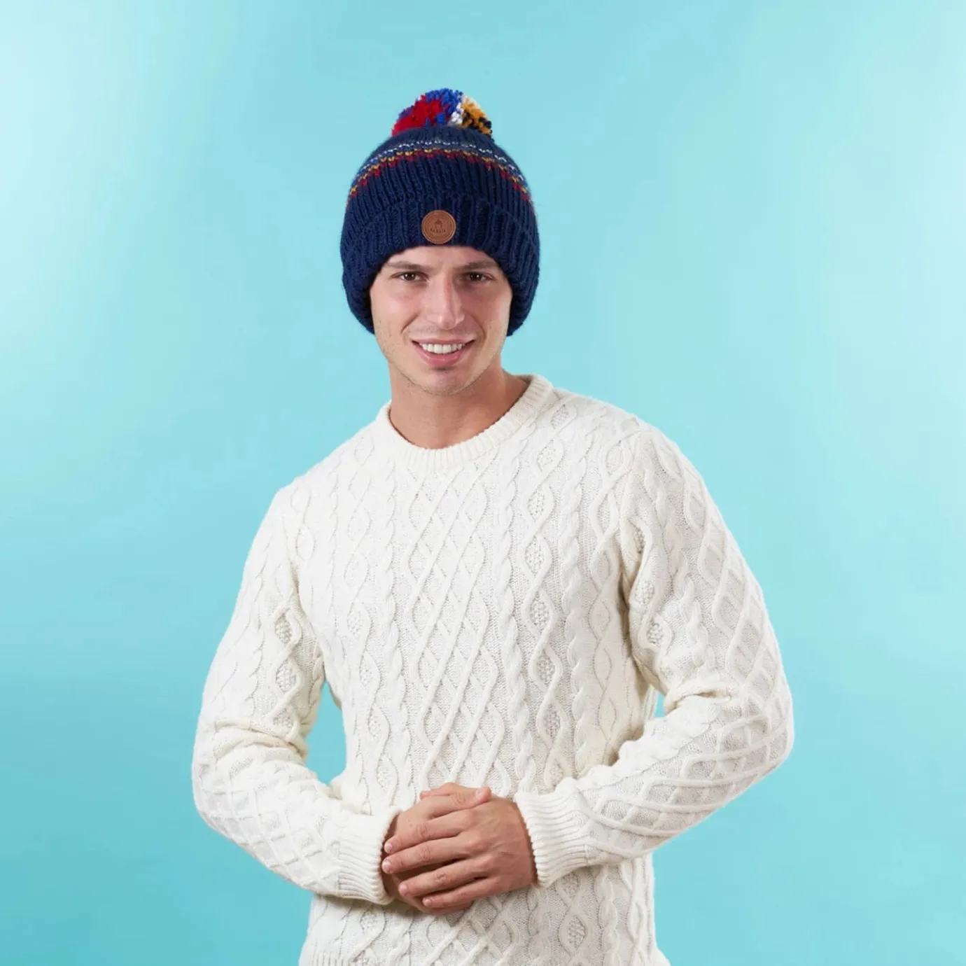 Woolen Beanies | Cabaïa Bamboo Polar Navy