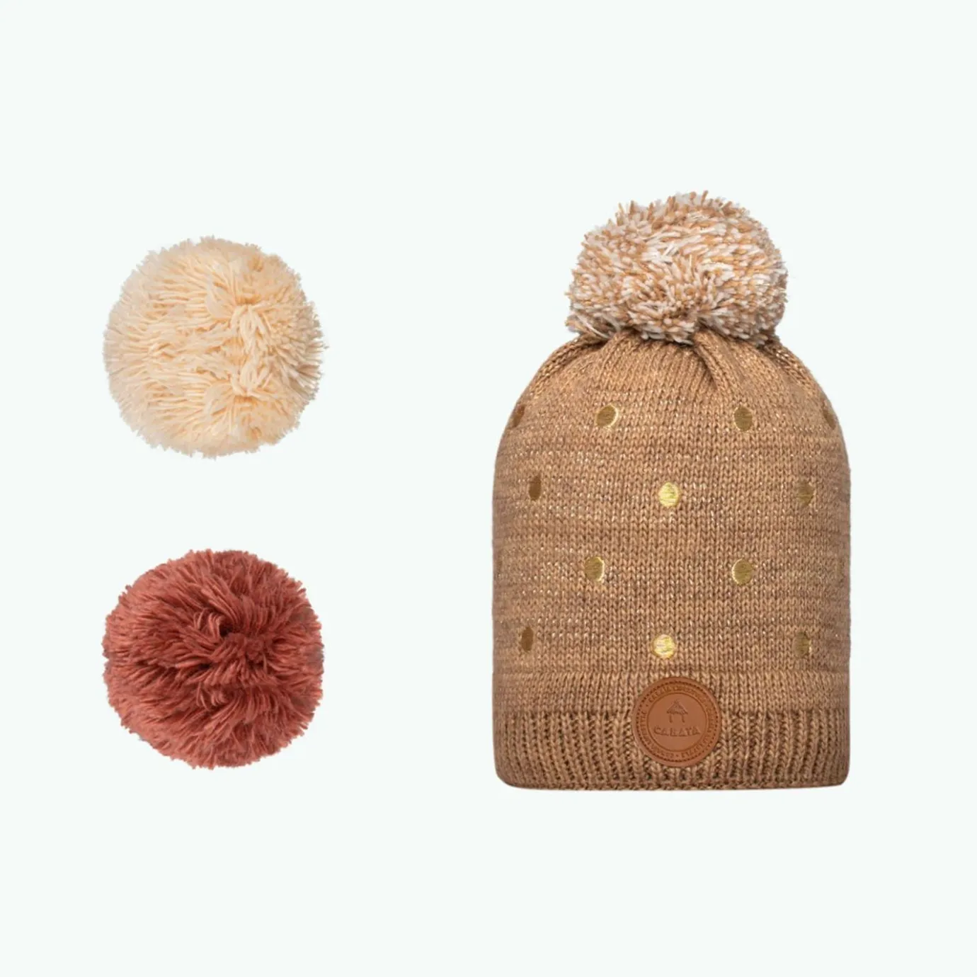 Kids Beanies | Cabaïa Cendrillon Beige Cream