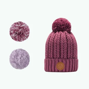 Kids Beanies | Cabaïa Chocolat Chaud Purple