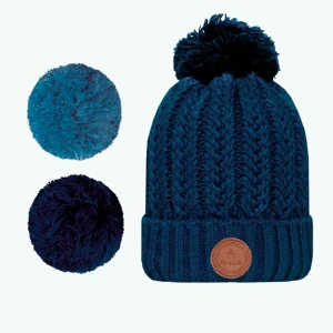 Kids Beanies | Cabaïa Chocolat Chaud Navy