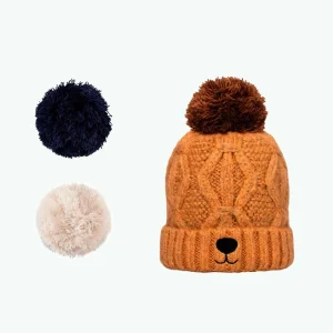 Kids Beanies | Cabaïa Citronnade Brown Cream