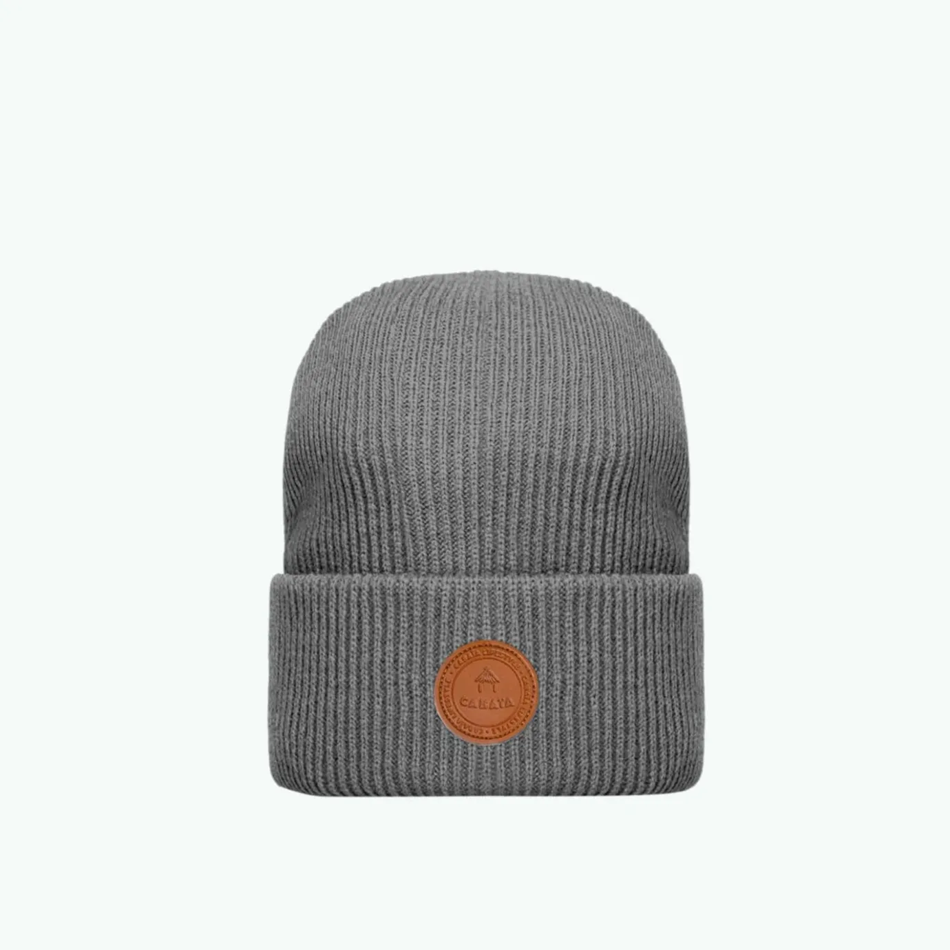 Beanies Without Bobbles | Cabaïa Clover Light Grey
