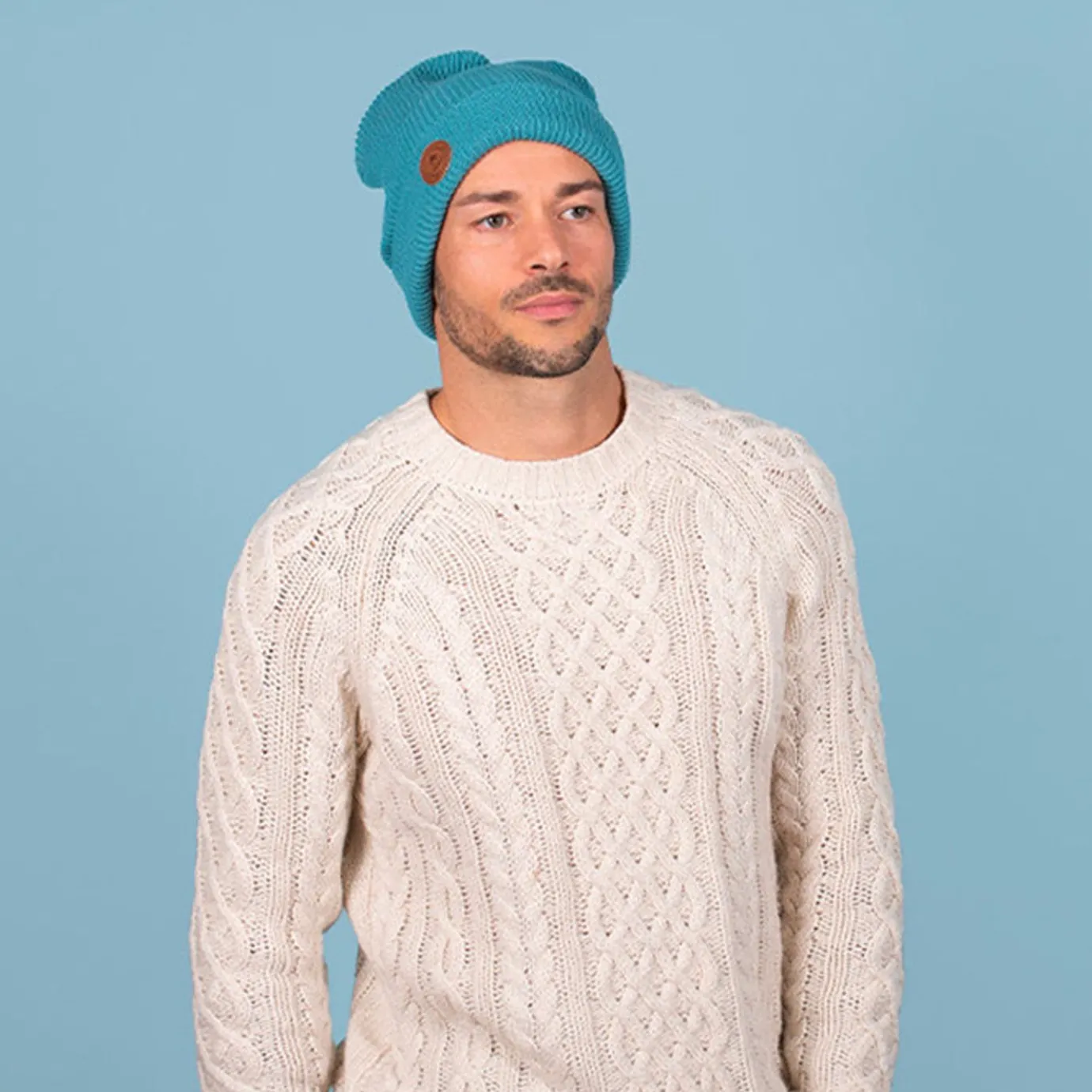Beanies Without Bobbles | Cabaïa Clover Blue