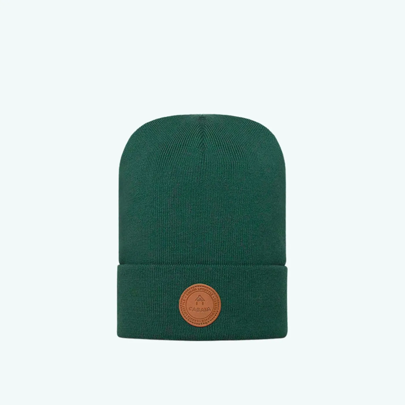 Beanies Without Bobbles | Cabaïa Jungle Juice Dark Green