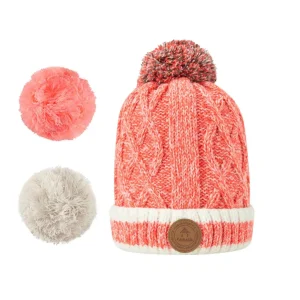 Polar Lined Beanies | Cabaïa Jus De Pomme Polar Coral