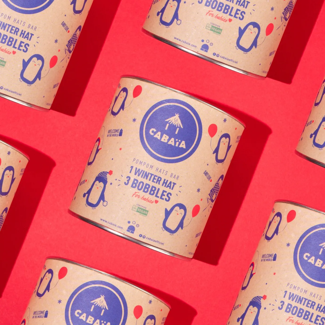 Kids Beanies | Cabaïa Jus De Pomme Rose
