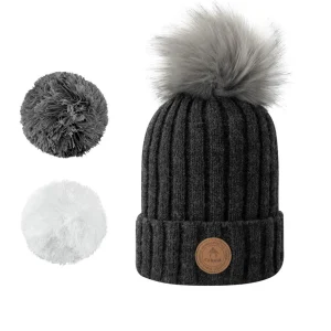 Woolen Beanies | Cabaïa Kir Royal Polar Grey