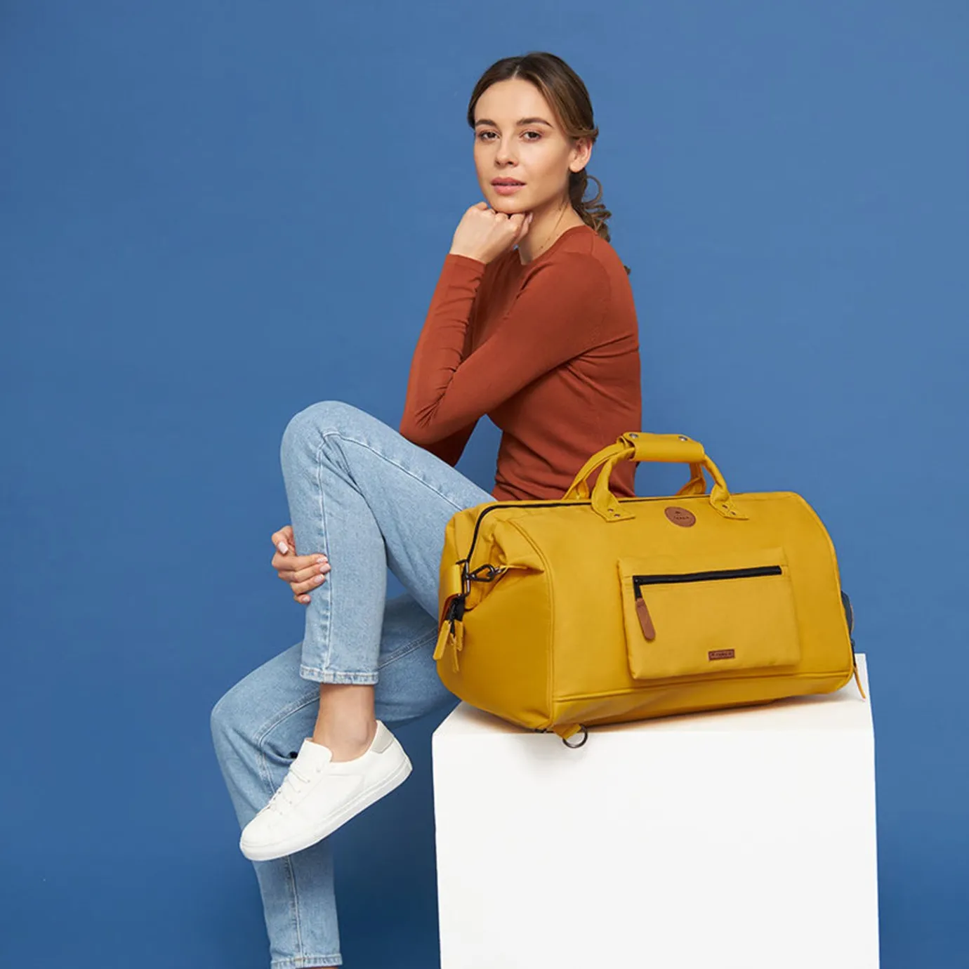 Travel Bags | Cabaïa Marrakech Yellow