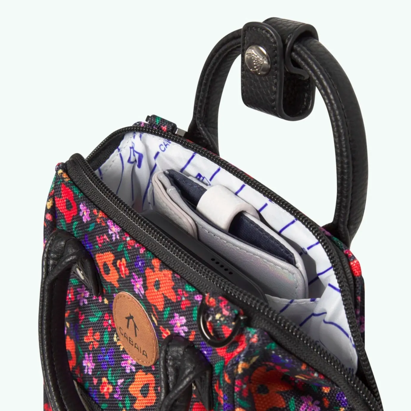 Crossbody Bags | Cabaïa Maupiti Nano Bag Black And Red
