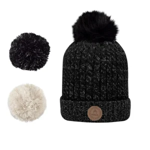 Woolen Beanies | Cabaïa Royal Mojito Lurex Polar Black