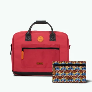 Messenger Bags | Cabaïa Shanghai Berlin Red