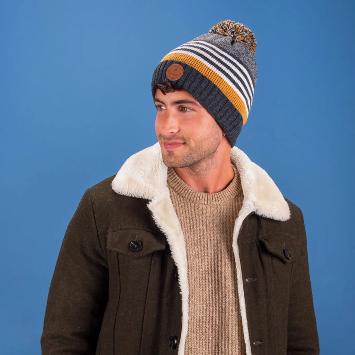 Polar Lined Beanies | Cabaïa Stinger Polaire Grey